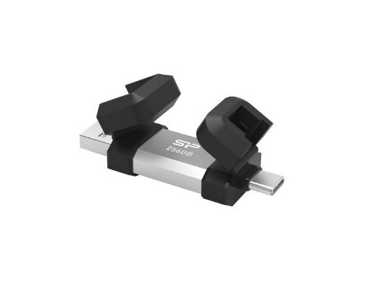 تصویر فلش مموری USB 3.2 سیلیکون پاور مدل C51 ظرفیت 256 گیگابایت